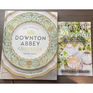 The Official Downton Abbey Cookbook by Gray, Annie Book HC Plus Tea At Downton